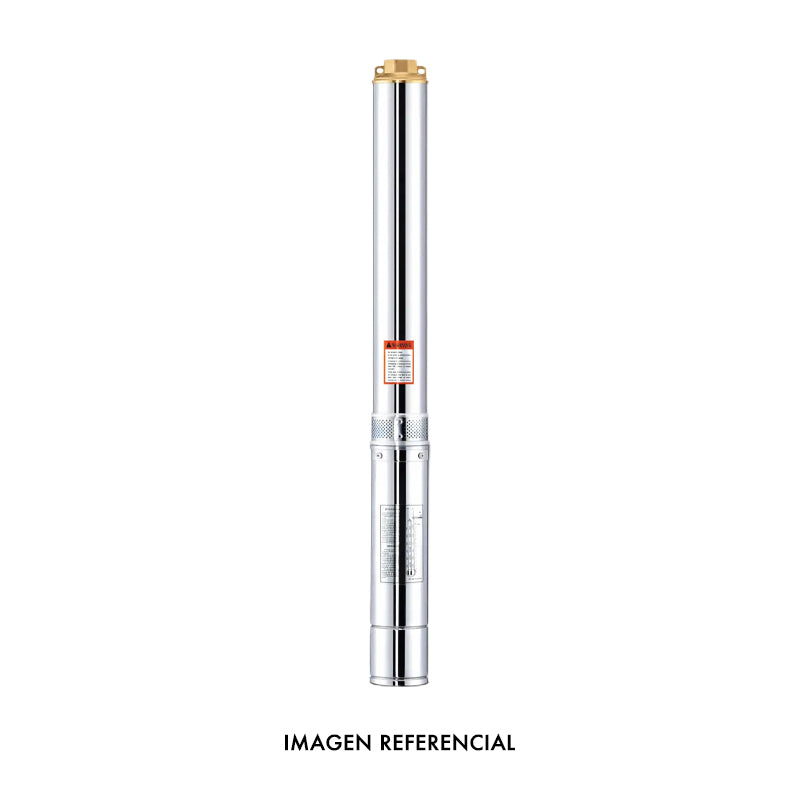 Bomba agua sumergible tubular 4 pulgadas 3HP/1 1/4" MAX 169M aquastrong