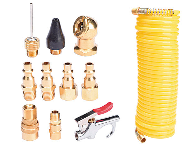 Kit 14 pcs acoples manguera compresor Uyustools