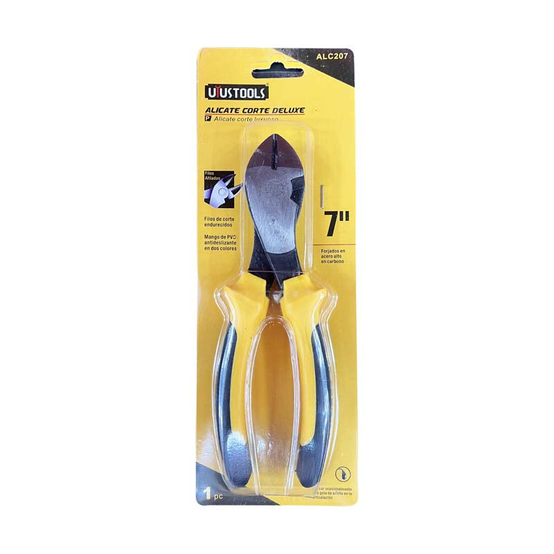 Alicate corte 7" deluxe electrico Uyustools (pack 6 unidades)