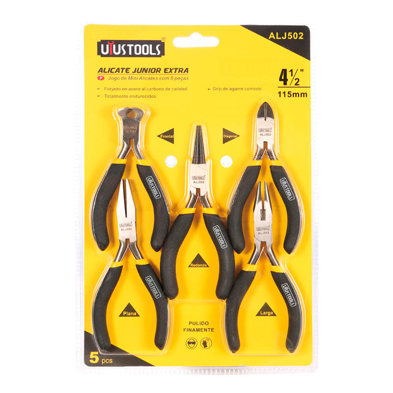 Juego alicate junior 5 pcs Uyustools