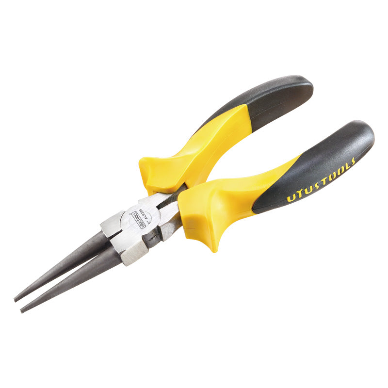 Alicate punta redonda 6" deluxe UYU (pack 6 unidades)