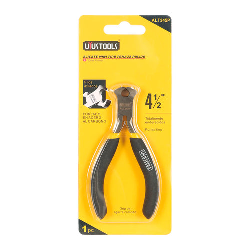 Alicate mini 4.5 tipo tenaza pulido uyus (pack 3 unidades)