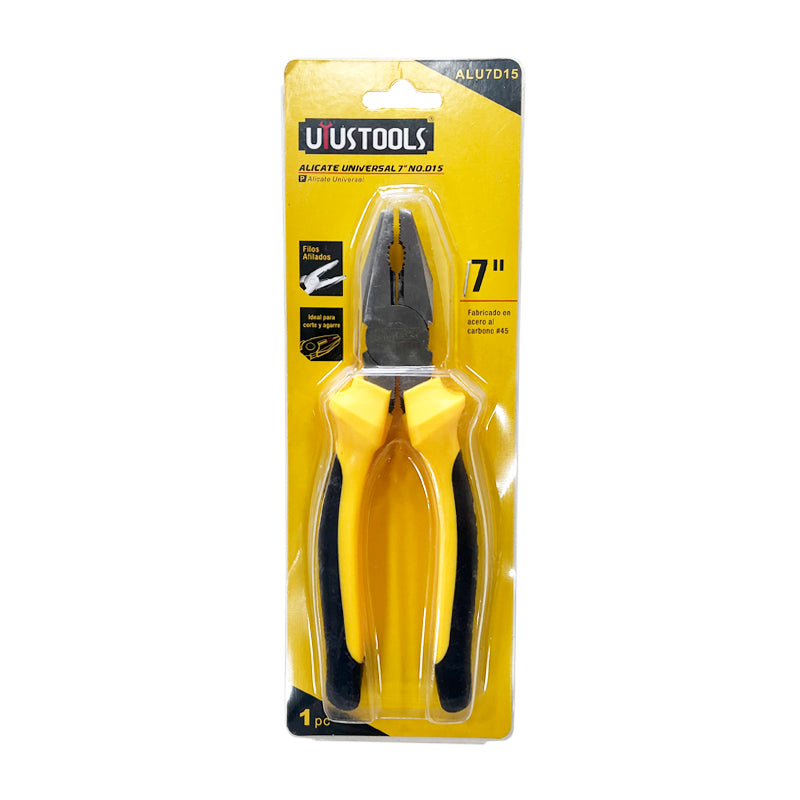 Alicate universal 7" Uyustools (pack 6 unidades)