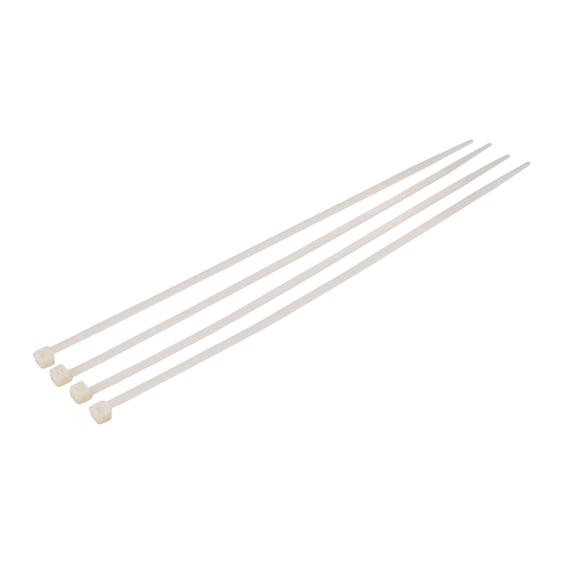 Amarra plastica blanca 2.5 x 100 mm 100UN/SET UYU (pack 20 sets)