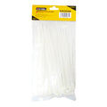 Amarra plastica blanca 4.8 x 200 mm 100UN/SET UYU (pack 10 sets)