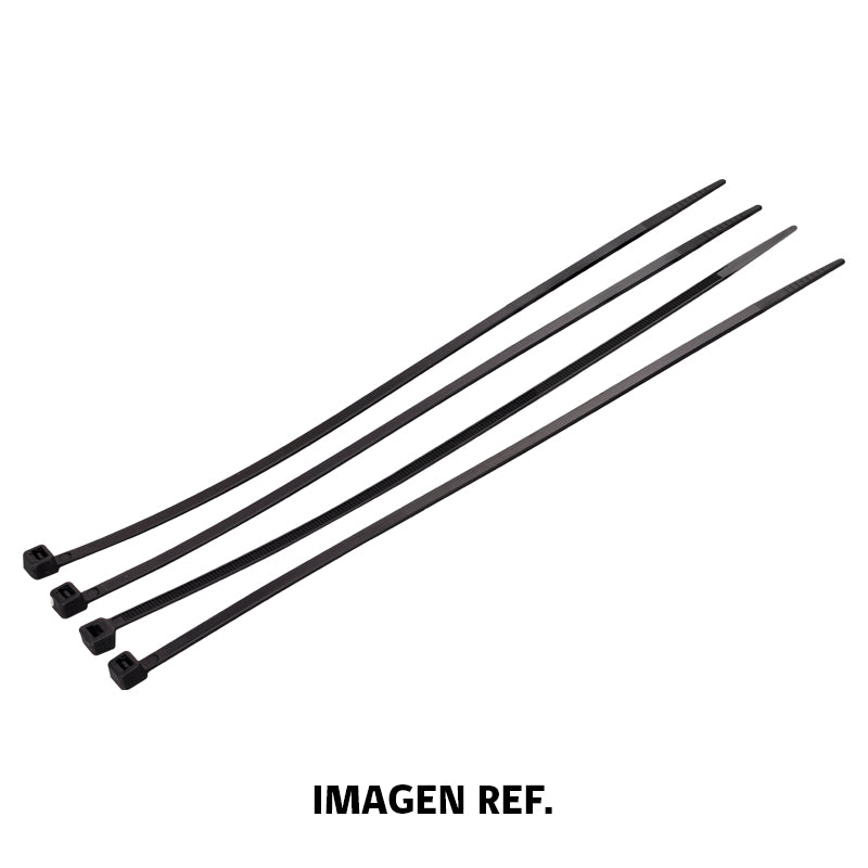 Amarra plastica 7.5X500MM negra 100UN/SET UYU (pack 2 sets)