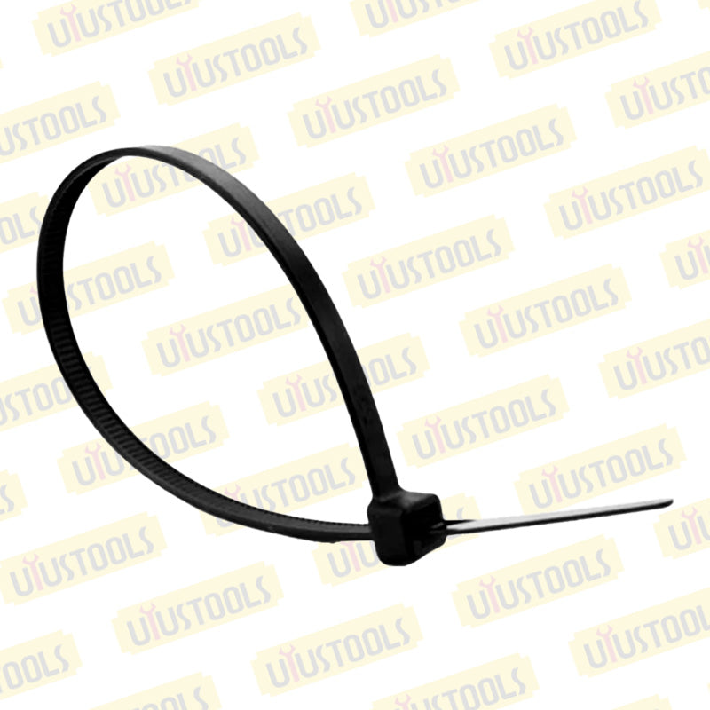 Amarra plastica 7.5X300MM negra 100UN/SET UYU (pack 2 sets)