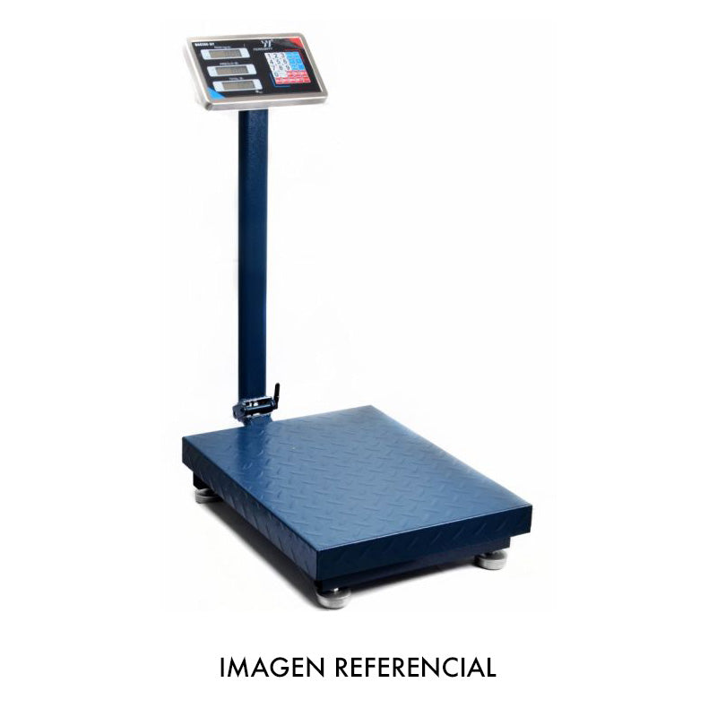 Balanza digital 300 kg pedestal