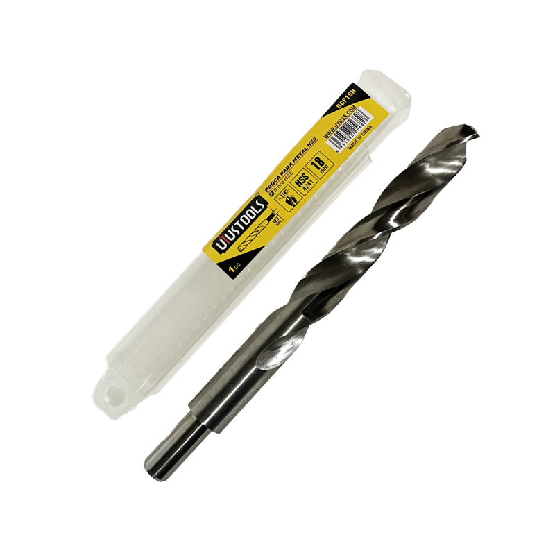 Broca metal hss 18MM 1UN/SET UYU (pack 2 sets)