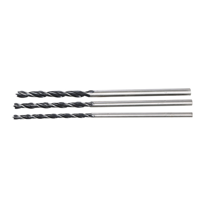 Set 3 un broca madera larga (8-10-12mm) x 400MM (pack 5 sets)
