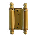 Bisagra vaiven doble dorada 3"