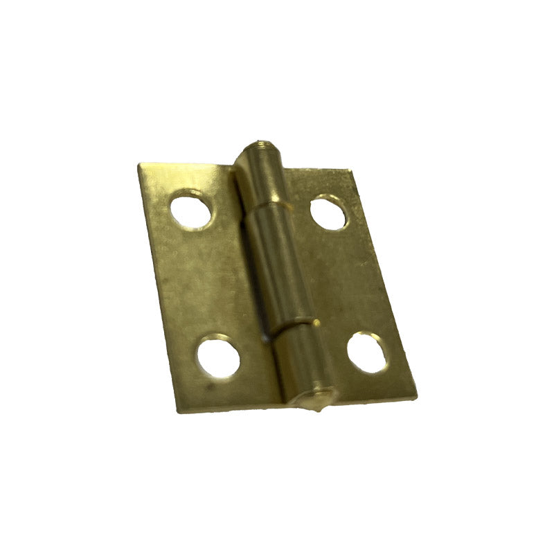 Bisagra dorada doble 1" (pack 2 unidades)