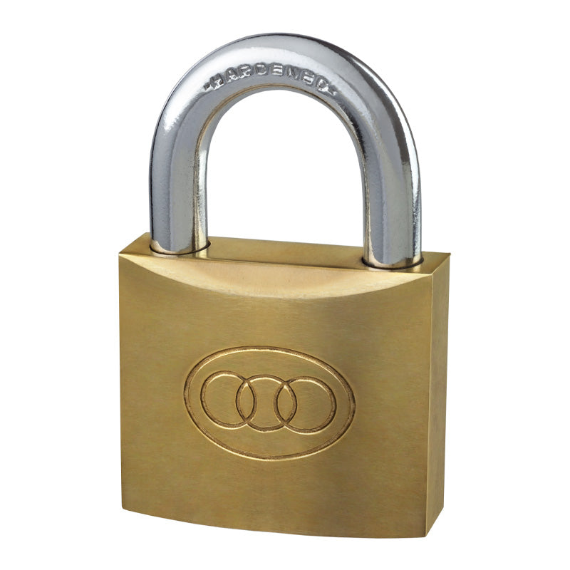 Candado bronce 20MM tricircle