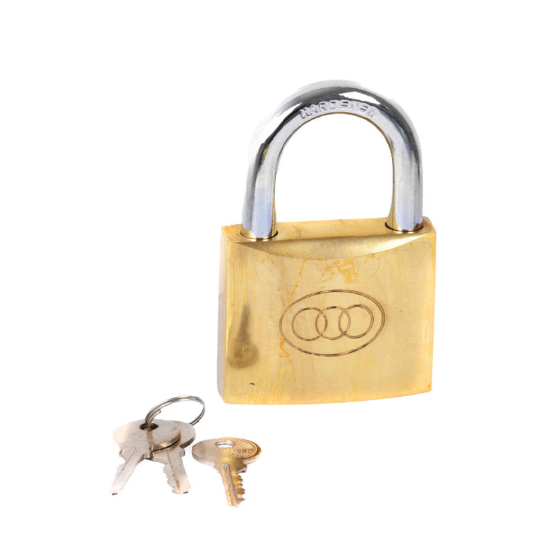 Candado bronce 38MM tricircle
