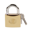 Candado dorado 32MM tricircle