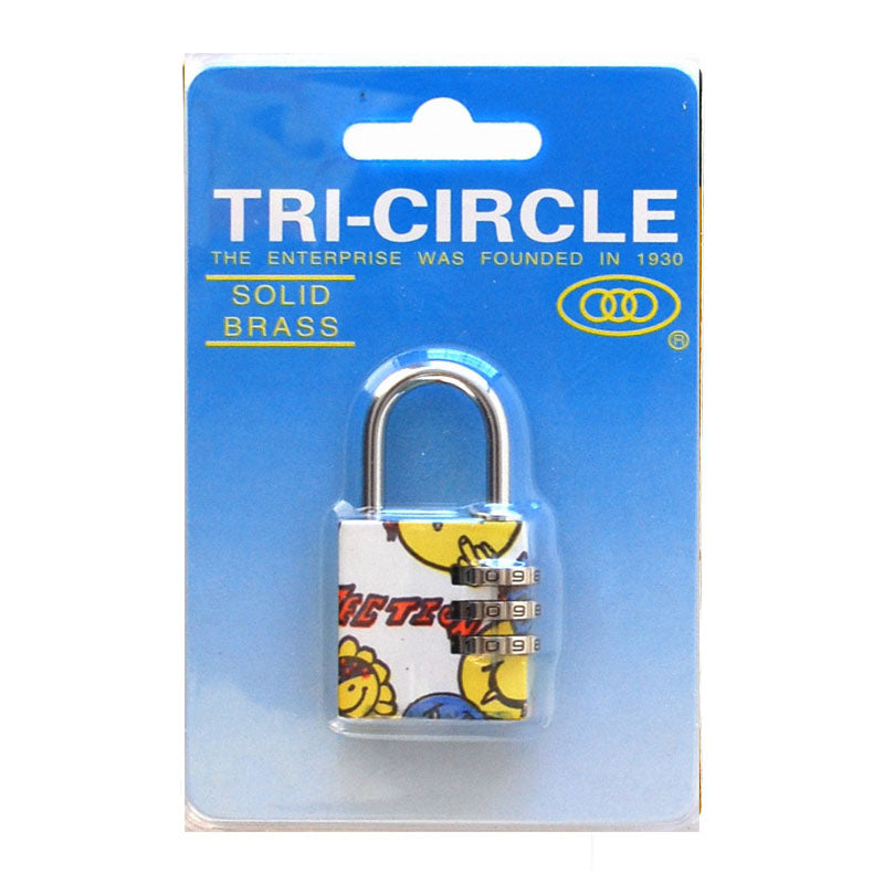 Candado con clave para niños tri-circle