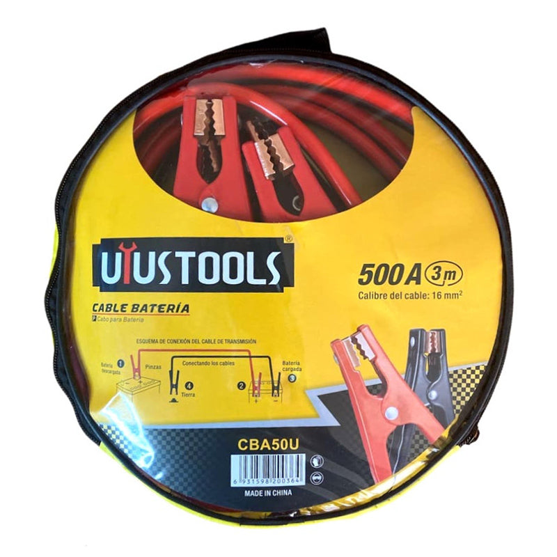 Cable bateria 500A x 3M UYU