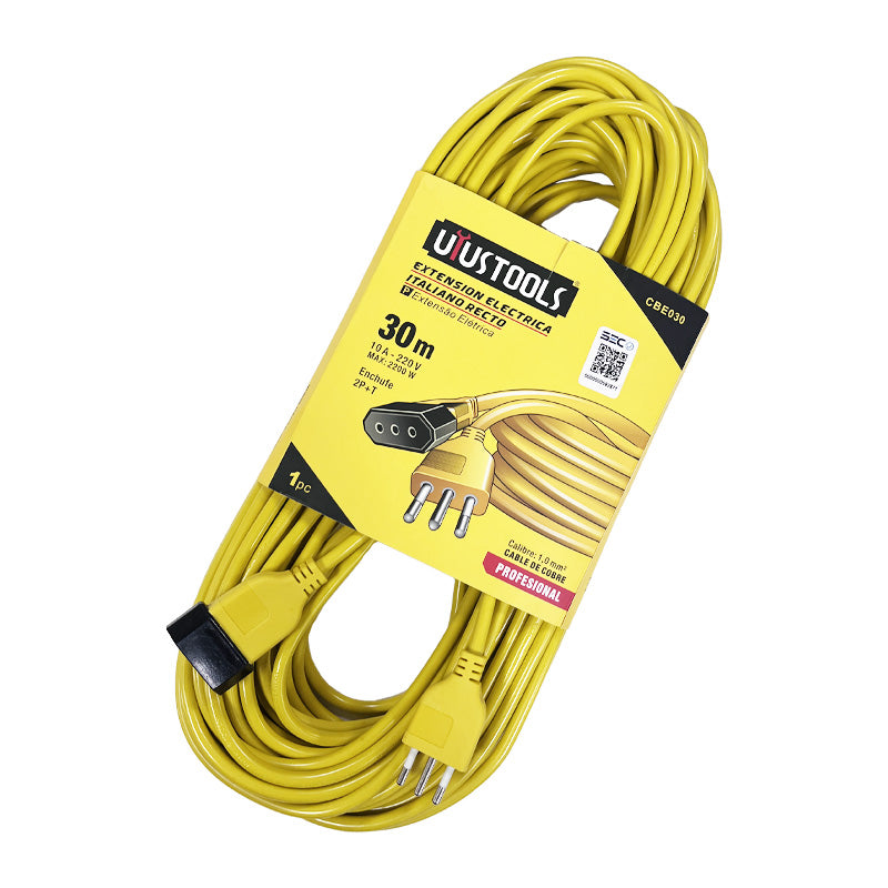 Extension electrica recta tipo l 30M UYU
