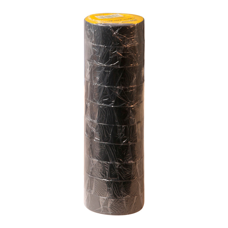 Huincha aisladora negra 18MM x 9M Uyustools (pack 20 unidades)