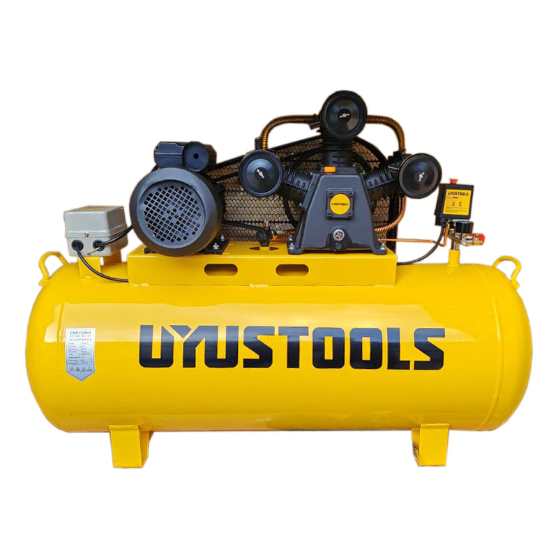 Compresor 200L 4HP tres cabezales UYU