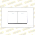 Conmutador doble 16A emp pc-blanca UYU (pack 5 unidades)