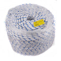Cuerda trenzada 16 hilos blanco/azul 10MM X200M