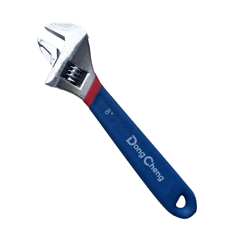 Llave francesa ajustable m/pvc 8" Dongcheng (pack 6 unidades)