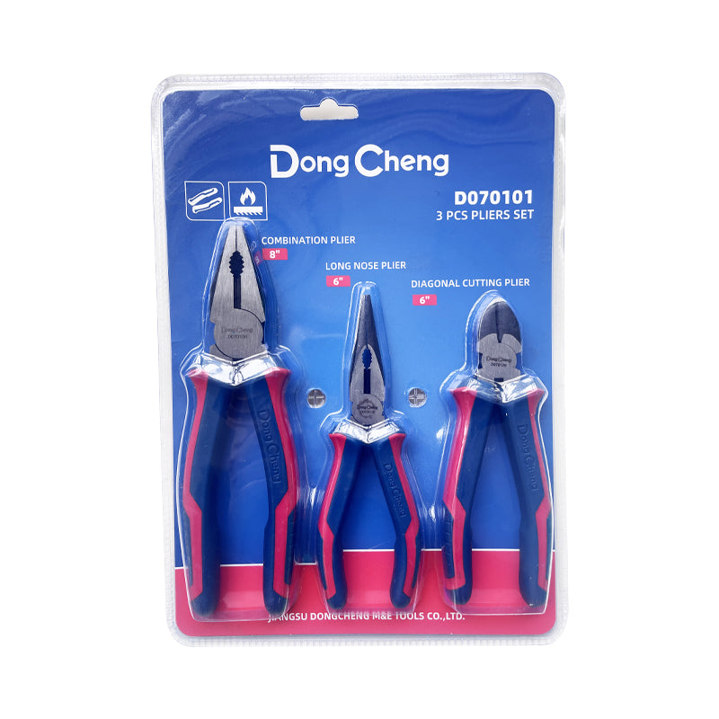 Juego de alicate 3 pcs Dongcheng