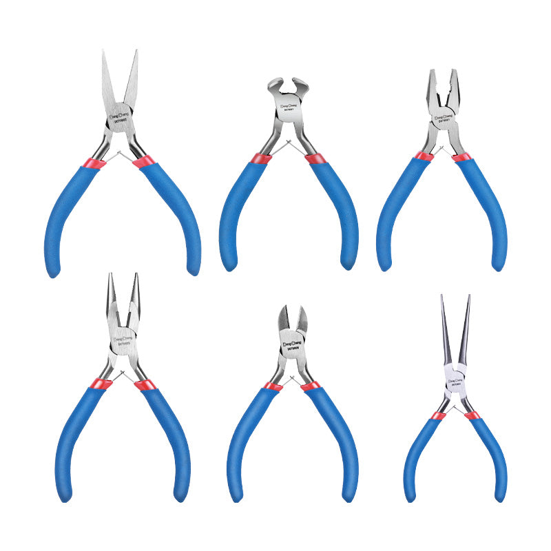 Juego de alicate mini 6 pcs Dongcheng (pack 6 sets)