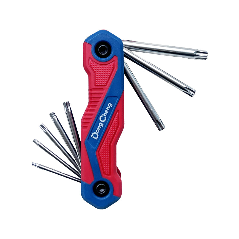 Juego llave torx plegable 8PCS Dongcheng (pack 6 sets)