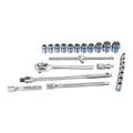 Juego dados 1/2" 24 pcs pro Uyustools