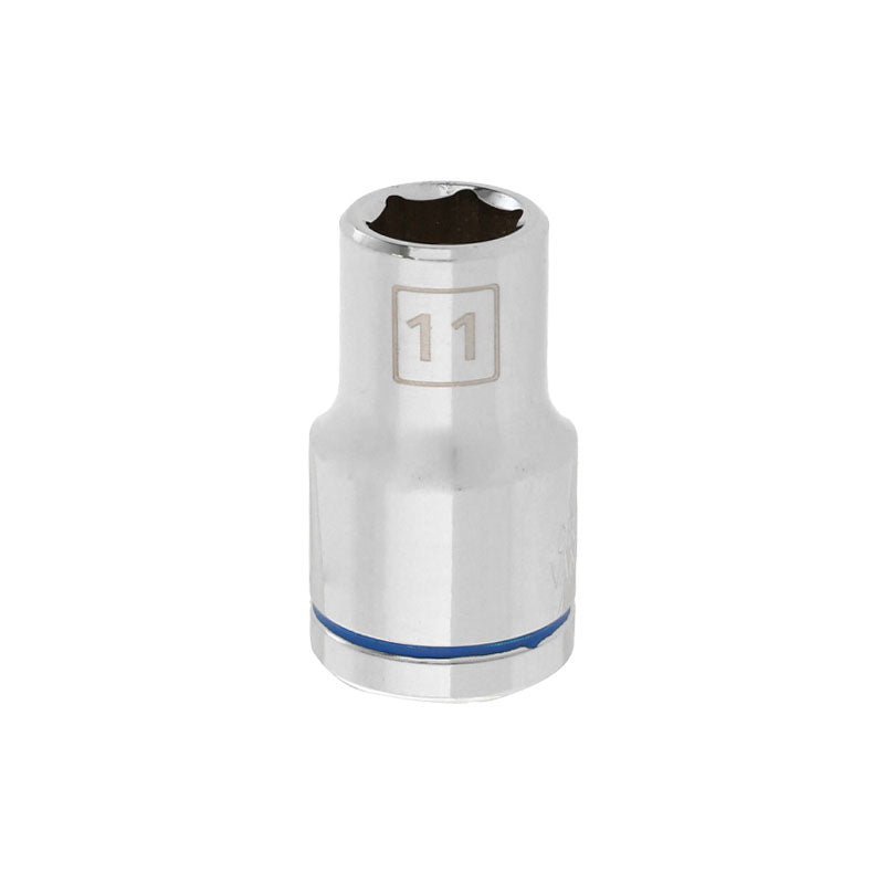 Dado 11MM 1/2" azul Uyustools (pack 6 unidades)