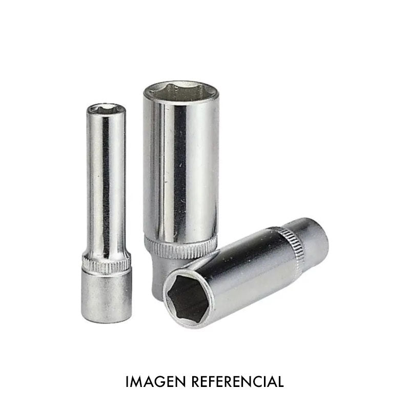 Dado largo 1/2" 14MM cr-v UYU (pack 5 unidades)