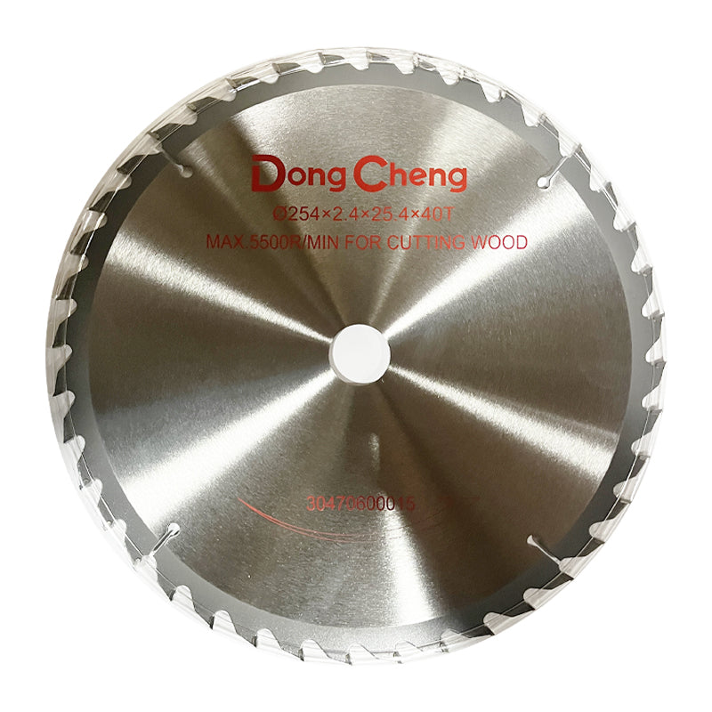 Disco corta madera 10"X40T Dongcheng