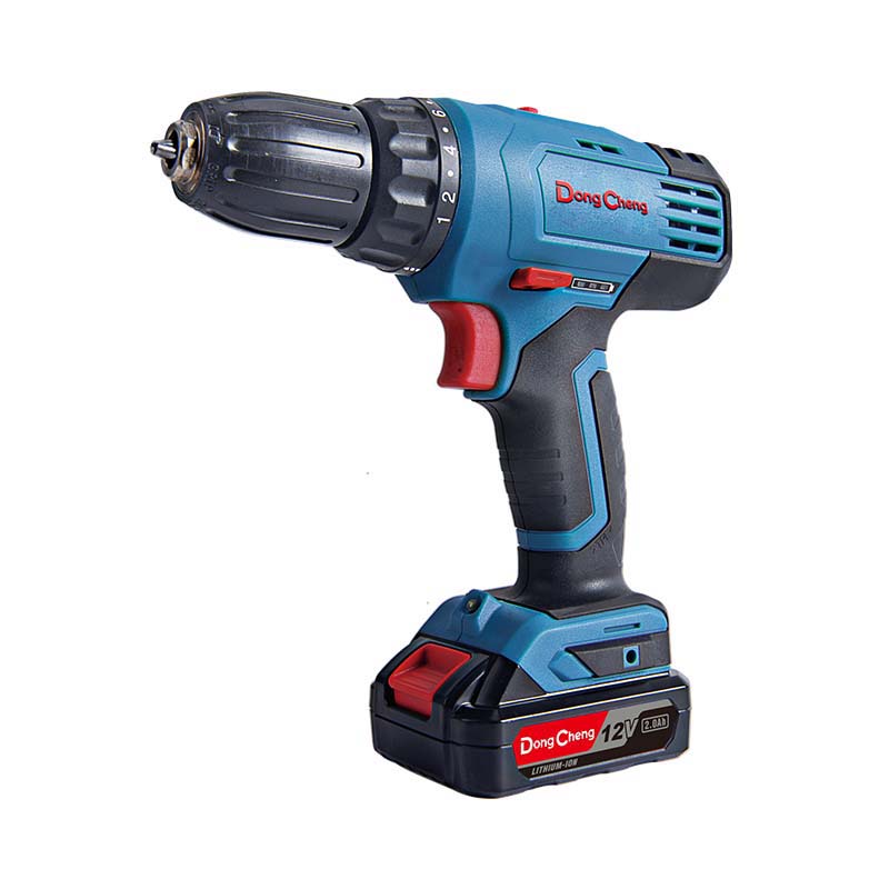 Taladro percutor 10MM 12V inalam 2 bat 2Ah Dongcheng