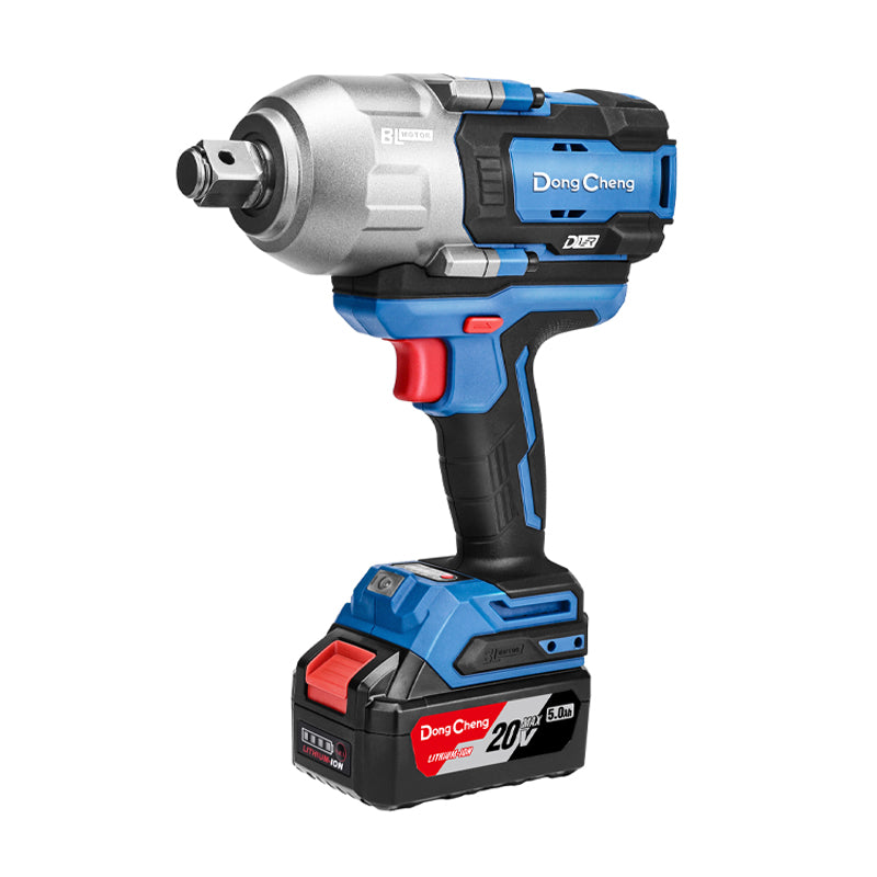Llave de impacto 20V 3/4" quad 1288NM+2BAT 5.0AH+CARG+MALETA Dongcheng