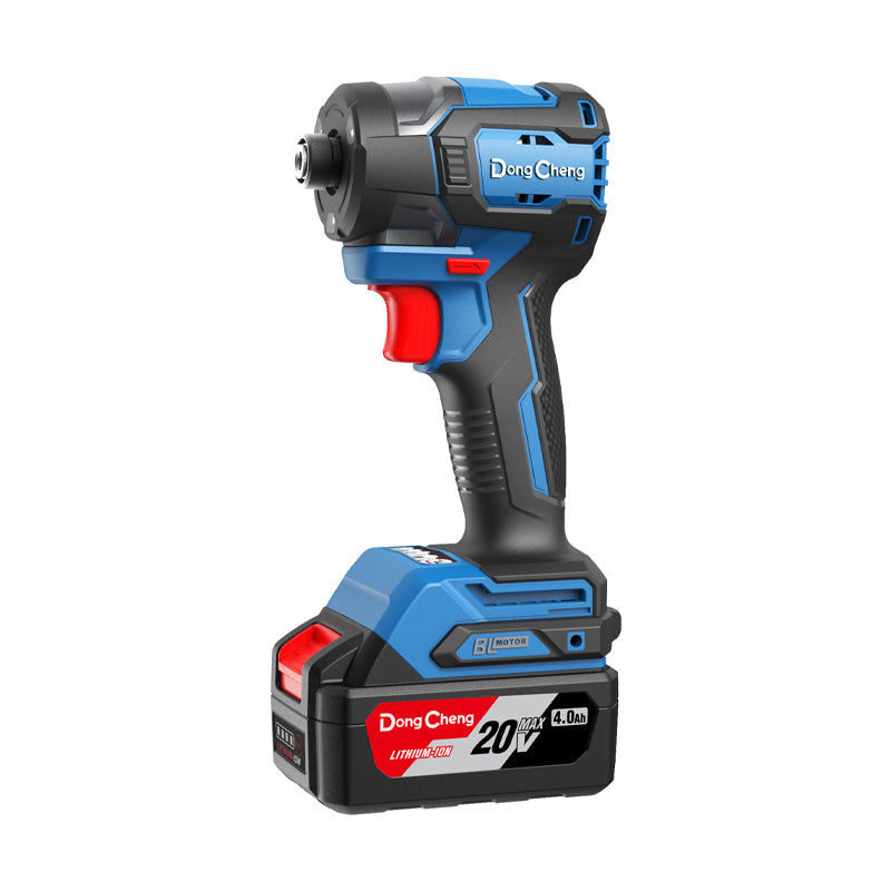 Atornillador de impacto 20V 1/4"HEX 208NM+2BAT 4.0AH+CARG+MALETA Dongcheng