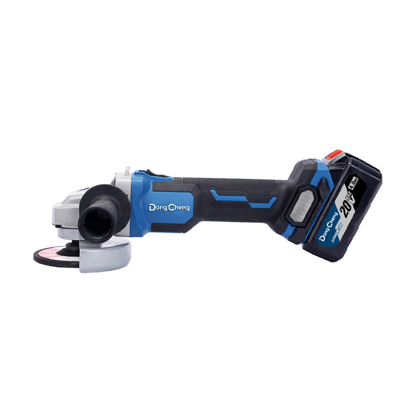 Esmeril angular 20V 4 1/2"+2BAT 4.0AH+CARG+MALETA Dongcheng