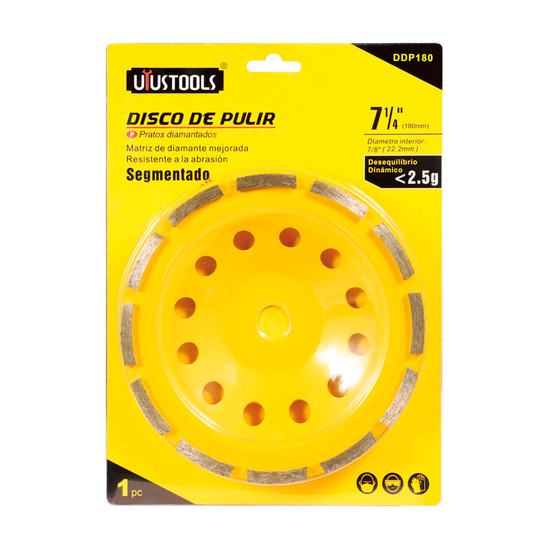 Disco diamantado pulir 7" Uyustools