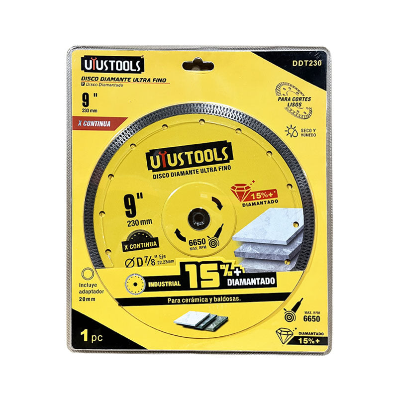 Disco diamante ultra fino 230MM Uyustools