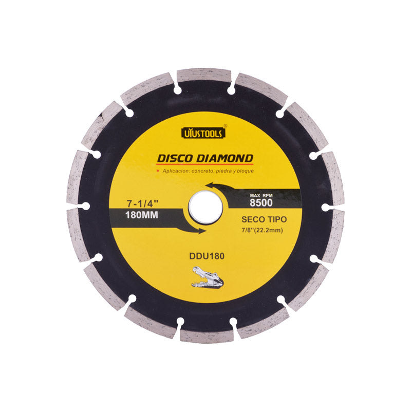Disco diamantado segmentado 7" Uyustools