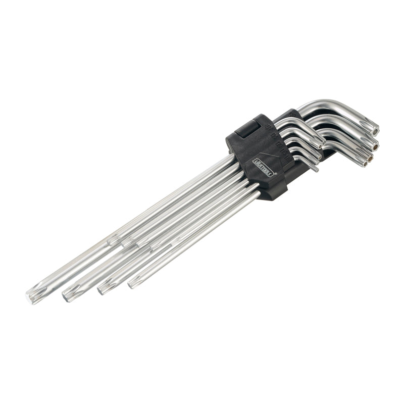 Juego llave torx 9 pcs largo T10 -T50 Uyustools (pack 6 sets)