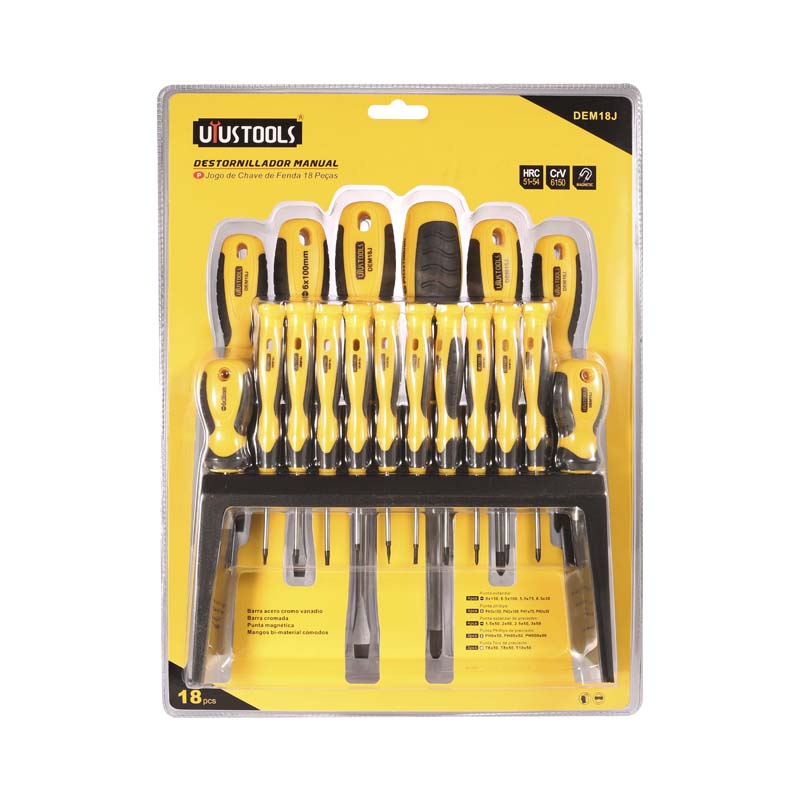 Set 18 pcs destornillador CJ536 UYU