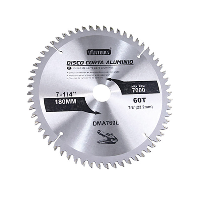 Disco corte aluminio 7" x 60 dtes Uyustools (pack 5 unidades)