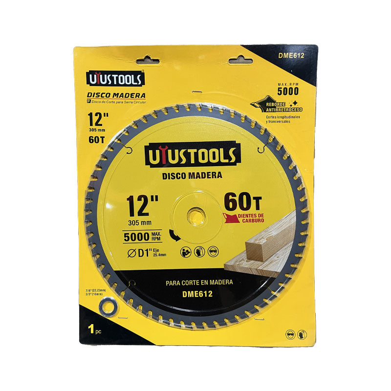 Disco madera 305MM x 60T Uyustools