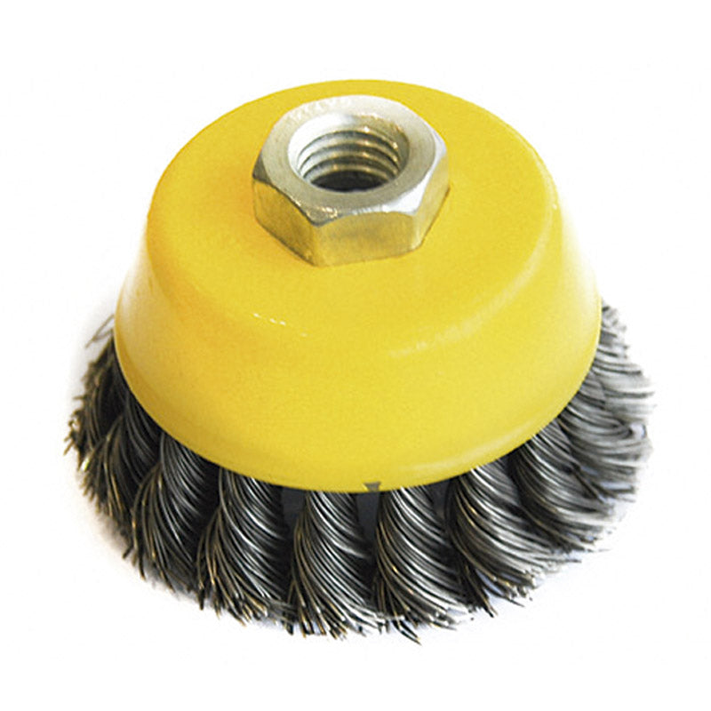 Grata copa trenzada 4" Uyustools (pack 2 unidades)