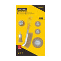 Set 6 pcs grata ondulada p/taladro UYU (pack 2 sets)