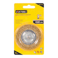 Grata plana ondulada 3" p/taladro UYU (pack 10 unidades)