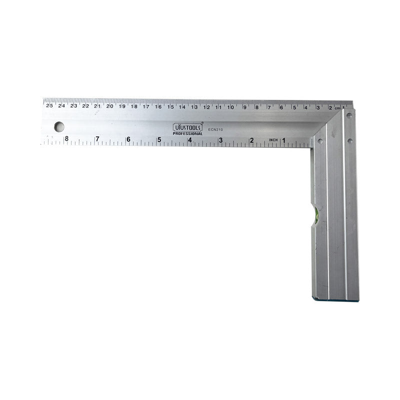 Escuadra con nivel aluminio 10" Uyustools (pack 2 unidades)