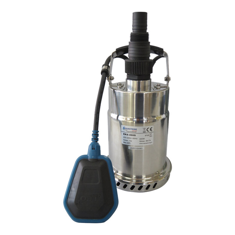 Bomba sumergible inox agua limpia 400W aquastrong
